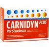 Carnidyn Plus Integratore Stanchezza e Affaticamento 20 Bustine Gusto Arancia