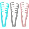 Generic 3 pettini per capelli per sollevamento delle radici, pettine a denti larghi per ricci volumizzanti, volumizzanti, pettini per acconciature, pettini testurizzanti per frangia e cuciture per