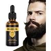 Jingan crescita barba per gli uomini - Balm Men Beard Conditioner Olio per la cura della barba 30ml,Umidità più morbida naturale organico per barba, Crescita dei capelli Jingan