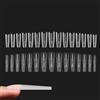 Yulokdwi 240 Pezzi Di Tip Per Unghie In Gel, Tip Per Extension Sandwich, Forme Per Unghie Francesi Per Gel,Per Donne Fidanzate Principianti Professionisti Salone