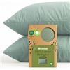 Dreamzie - Federa Cuscino 40x70 cm - Set da 2-100% Cotone Bio - Verde