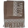 Cieffepi Home Collections Set 2 Asciugamani (Viso + Ospite) Art. SALENTO (Glace')