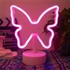 Aslanka Luce LED farfalla luminosa, regalo compleanno, decorazione camera bambini