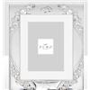 Generico Puro Argenti Cornice in Argento 999 per 25° Anniversario, Design Floreale, 20x25 cm
