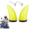 ulapithi Caschi orecchie,Carino piccolo corna del diavolo per caschi impermeabile | Caschi decorazione sci snowboard accessori bici sci moto snowboard caschi