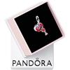 PANDORA Moments 793676C01 - Ciondolo a forma di aragosta in argento sterling con zirconi, compatibile Moments e ME Braccialetti