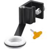GTFYUDGH Serramenti Di Sicurezza Per Finestre | Dispositivo Regolabile Per Aperture A Battente,Chiusura Sicura con Chiave per Casa Ripostigli Cucina Bagno Terrazza Balcone