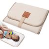 Baoqifong 1/4 pezzi Home Fasciatoio Portatile Pieghevole Impermeabile | Pieghevole Impermeabile fasciatoio per pannolini, Orinatoio Pad Kit per Neonato Esterno Casa Viaggio, 23x12 pollici