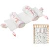 Generico Cuscino modellante per la testa per bambini | Adjustable Breathable Washable Support Pillow | Anti Flat Head Pillows for Crib Stroller Car Seat | Soft Infant Sleep Positioning Cushion Boys Girls