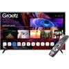 GRAETZ TV 55 POLLICI SMART LED 4K GR55P1470 HDR10 SISTEMA WebOs 2.0S Thinq AI
