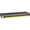 NETGEAR Switch Ethernet PoE 16 porte Unmanaged (GS116LP) Switch Ethernet Gigabit