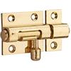 Thirard Chiavistello per porta, in ottone, diametro 8 mm, 35x30 mm, finitura oro, sicurezza ottimale, facile installazione, design elegante, accessorio di alta qualità, THIRARD