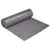 Relaxdays 10x Telo da Imbianchino, Telone Copri Pavimento, 1x50 m = 50m², Antiscivolo, Assorbente, 270g/m², Trasloco, Grigio