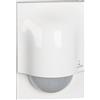 Bticino Sensore di Movimento Wireless, Rilevazione ad Infrarossi, Angolo 140°, Spegnimento Regolabile, con 2 Batterie AA, Uso Interno o Esterno IP44, Bianco