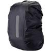 WANGSHAOWEI Coprizaino Impermeabile Zaino da 10-70 Litri Copertura Antipioggia Riflettente Viaggio Notturno Borse Sportive All'aperto Coperture con Impermeabile(Green-S(18L-25L))