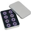 FytStycale 16 Cuscinetti a Sfera per Pattini a Rotelle 608RS-9, Funzionali, Ad Alta velocità, di Ricambio per Accessori da Skateboard E Pattinaggio su Ghiaccio, Viola