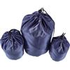 Tofficu 3 Pezzi Sacchetti Compressione Impermeabili per Giacca e Abbigliamento Oxford 600d Coulisse, Organizer Resistente e Leggero per Escursionismo e Viaggi Outdoor