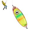 Yongany Esca da pesca con luce a LED, a forma di occhio, impermeabile, luce attraente, per imbarcazioni, marine, pescatori, passere, kayak, avventure