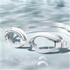 Vyloky Occhialini da nuoto con visione ottica (da -1,5 a -7,0), rivestimento anti-appannamento, silicone morbido, vista panoramica (bianco, -5,0)