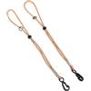 Healeved Cinghie Regolabili Anti-smarrimento per Guanti da Sci in Poliestere Unisex per Sport Invernali e Snowboard Colore Khaki