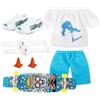 Diuyzoc Set Mini Scooter per Dita | Finger Scooter Fingerboard Skateboard Movimento della Punta delle Dita | Mini Finger Skateboard Toy Deck Board per Boy Child Kids