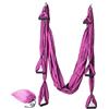 FFitness Altalena yoga | Yoga swing antigravità | Amaca aerea per Asana in materiale super resistentie - NYLON TAFFETTà 210T (VIOLA)