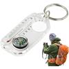 Amesor Portachiavi portatile con , accessorio per zaino in spalla, mini , per escursioni, campeggio, viaggi, sopravvivenza