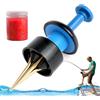 Generico Fasce per Esche, Strumento per Legare Pellet per la Pesca,Bander per Pellet Antiscivolo per Esca - Bander per Esche per Attrezzatura da Pesca alla Carpa, Clip per Pellet, Kit di per la Pesca