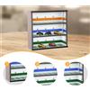 1/64 in scala Model Display Display Case Garage Organizzatore della scatola