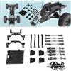 Kit di aggiornamento RC 1/12, supporto servo, supporto tirante, ammortizzatore