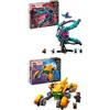 LEGO 76255 Marvel L'Astronave dei Nuovi Guardiani, Giocattolo da Costruire dei G