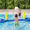Set da gioco gonfiabile per pallavolo in piscina, rete da pallavolo, giochi