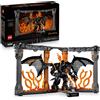 LEGO Icons The Lord of the Rings: Balrog Boekensteun Bouwpakket voor Volwassenen