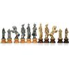 Italfama Napoleon Pezzi Di Scacchi Metallo Legno Oro Argento Re 11,5Cm Italiano