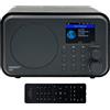 Ferguson Regent i101 Radio Internet Radio WLAN con Bluetooth FM/DAB/DAB+ Radio FM, radiosveglia, equalizzatore, display a colori, USB, AUX IN, Line Out, UPnP La