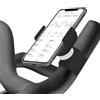 Renimove Supporto telefono cyclette spinning tapis roulant spin bike compatibile con smartphone con schermo fino a 7,5 installazione facile fissaggio sicuro e stabile rotazione a 360° (Nero)