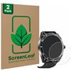 ScreenLeaf 2 Pezzi Pellicola protettiva per Yuede Smartwatch 1.43 (rotondo) [Proteggi Schermo Sostenibili, Clear, Antigraffio]