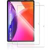 yystao 2 pellicole proteggi schermo per tablet TCL TAB A1 Plus da 12,2, in vetro temperato 9H, compatibile con TCL TAB A1 Plus, antigraffio, ad alta risoluzione, trasparente