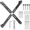 Maclean Adattatore per schermi senza fori in standard VESA Maclean, nero, 17-32, 10 kg max, MC-990