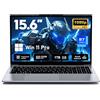 FUNYET Computer Portatile, 2026 Nuovo PC Portatile da 15,6 pollici, 32 GB di RAM, SSD da 1 TB,Laptop R7-6800H, Gaming Laptop IPS FHD 1920*1080 Notebook,Fingerprint scanner,Backlit keyboard, 5000 mAh