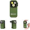 Oclip Pro Luce Di Emergenza a Clip Mini Torcia 500LM IPX6 Compatto E Leggero Tre