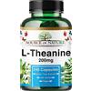 L-Teanina 200 Mg - 240 Capsule Vegane - Amminoacido Ad Alta Concentrazione Da Tè