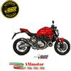 Mivv Ducati Monster 821 2018 Terminale Di Scarico Moto Marmitta Gp Pro Nero
