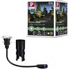 Paulmann 93951 Lighting System Plug & Shine LED Outdoor Recessed Light Led 2.5W Warm Bianco Inox