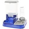 Ferribiella Distributore Automatico Acqua Cibo 2in1 Per Cani Gatti Ed Altri Animali Domestici Food 5 Litri