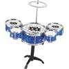 Set di batteria per bambini Simulazione di illuminazione musicale per regali