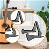 Supporto pieghevole per chitarra da pavimento per chitarre acustiche, basse
