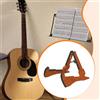 Supporto pieghevole per chitarra da pavimento per chitarre acustiche, basse