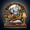WOODBESTS Puzzle in legno per adulti, allenati con il libro puzzle in legno, puzzle unici, regali di Natale e compleanno per gli amanti del puzzle (34 x 32,1 cm, 280 pezzi)