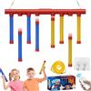 HBSFBH Catching Sticks Game, Divertenti Gioco Riflessi Bastoncini, Giochi di Cattura di Bastoni, 3 Falling Speeds Adjustable, Reaction Training Toy, Gioco Di Reazione Catch Sticks, per Bambini Adulti